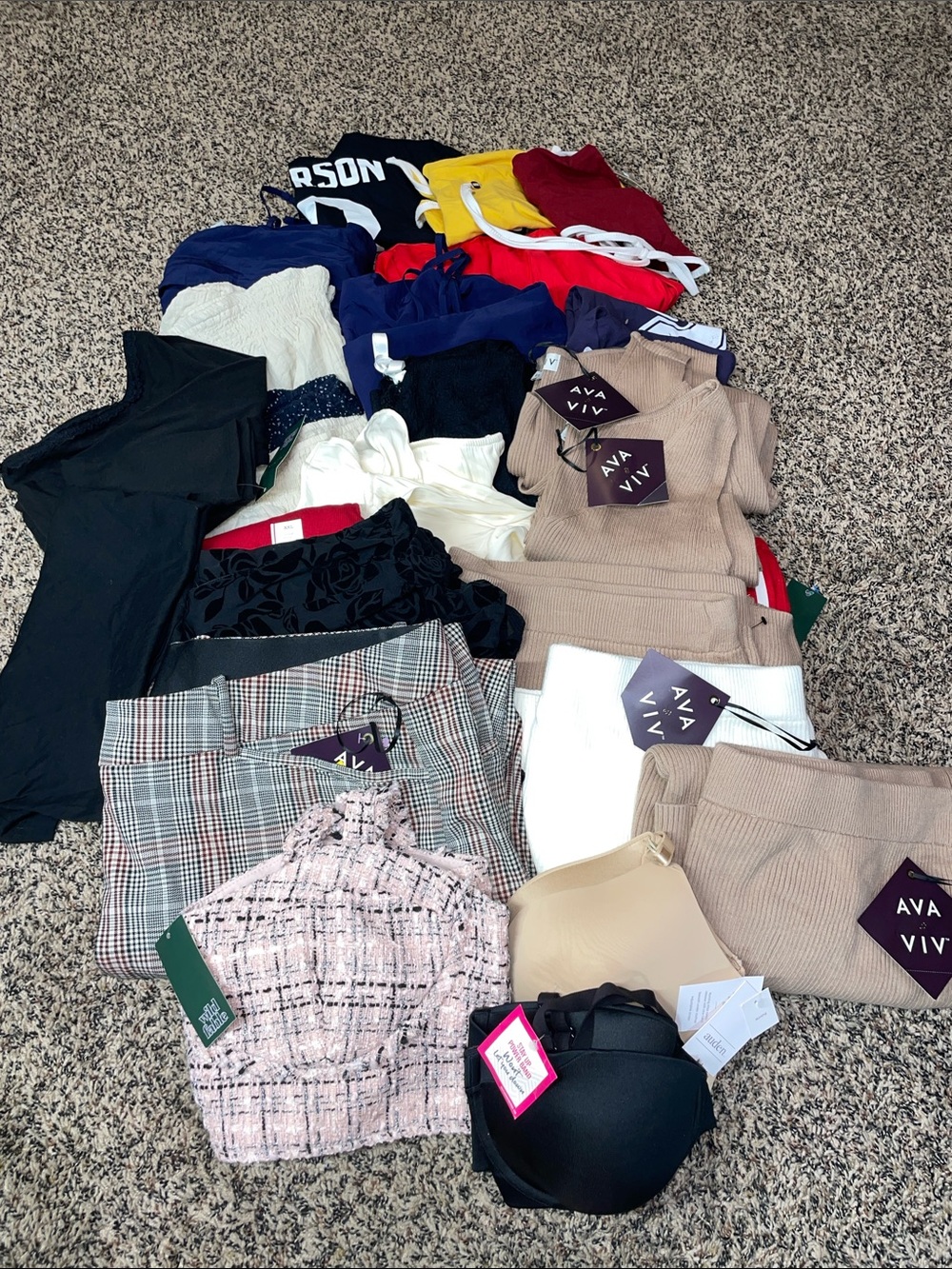 Target 20 Piece Brands Resell Box Skirts Dresses Tops & More Var Sizes NWT #1